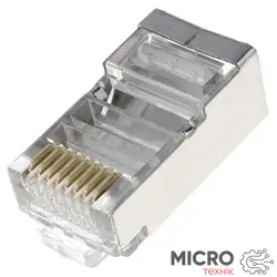 Конектор 8p8c [RJ45] екранований
